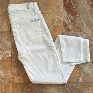 Women's Seven White Jeans